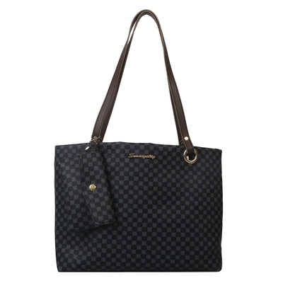 Bolsa de Hombro Retro Estampada Gran Capacidad - Image 12