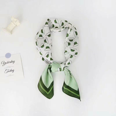 Pañuelo Cuadrado Étnico Flores Silvestres - Accesorio Multiestación - Image 5