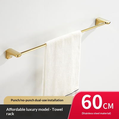 Repisa de Baño Estilo Francés Dorada Premium sin Taladro - Image 6