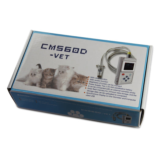 Oxímetro de Pulso Veterinario SPO2 con Sonda para Oído y Lengua - Image 7