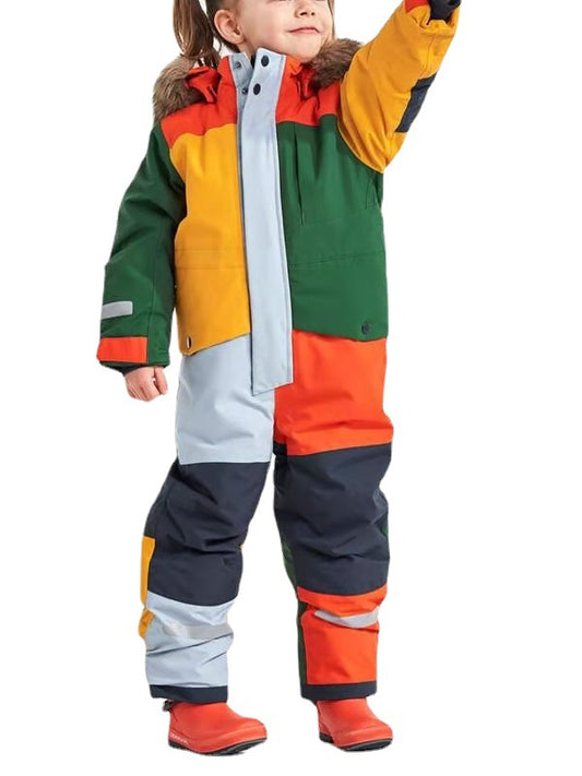 Traje de Esquí Infantil Térmico Impermeable con Tecnología Luminosa - Image 2