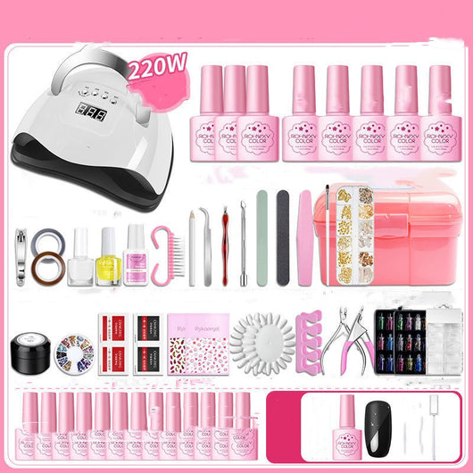 Kit Completo de Manicura Profesional con Pegamento para Uñas - Set de Herramientas para Principiantes - Image 17