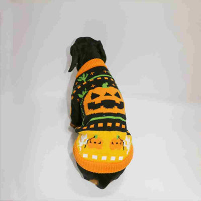Suéter Cálido para Mascotas en Tonos Naranja - Abrigo Acogedor para Perros y Gatos - Image 6