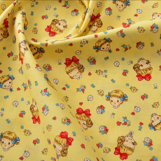 Tela de Algodón Estampada con Diseños Florales y Caricaturas - Image 12