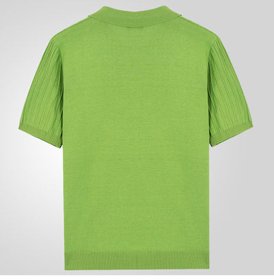 Camisa Casual Hombre Manga Corta Cuello Solapa Ajuste Relajado - Image 16