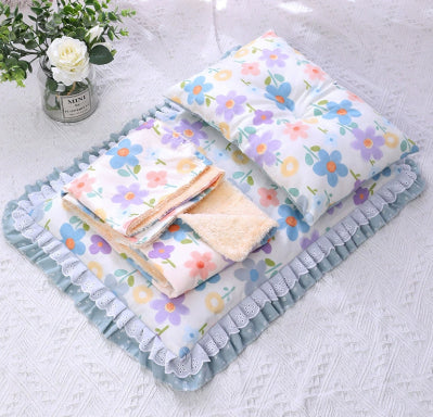 Cama Acolchada Tres Piezas para Gatos y Perros - Colchoneta de Algodón Premium - Image 7