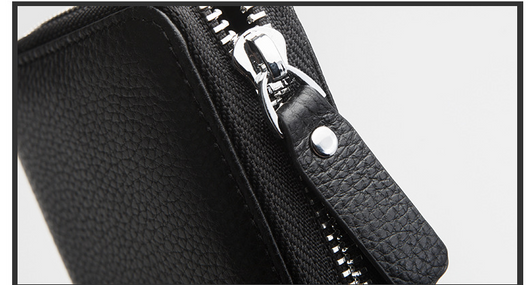 Billetera Larga de Cuero Genuino Premium - Portamonedas Ejecutivo - Image 11