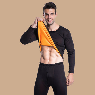 Pantalones de Terciopelo Dorado para Hombre - Otoño Cálido y Acolchado - Image 14
