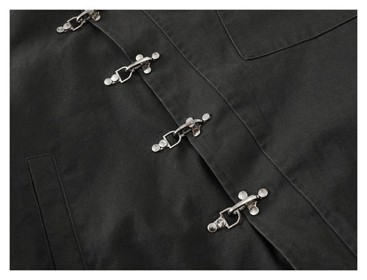 Chaqueta de Trabajo Cuello Mao Hombre - Diseño Premium Primavera Otoño - Image 11