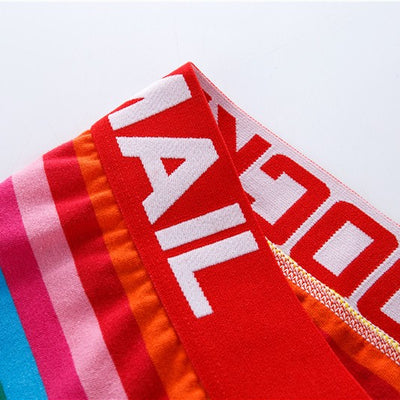 Shorts Personalizados Arcoíris a Rayas para Niños - Image 15