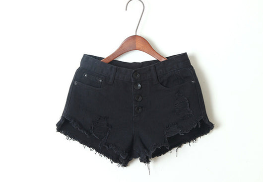 Shorts de Mezclilla Cintura Alta para Mujer - Image 3