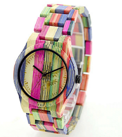 Reloj de Pareja en Madera de Bambú Teñida - Image 16