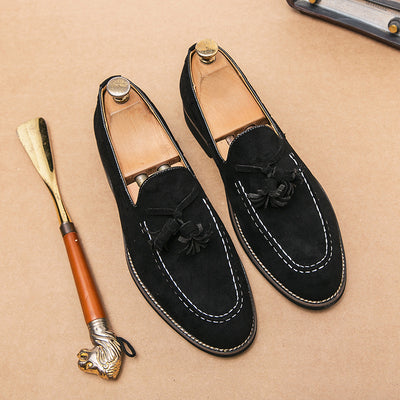 Mocasines de Ante para Hombre Talla Grande con Flecos - Cómodos y Elegantes - Image 4