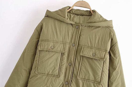 Chaqueta Deportiva con Capucha para Mujer - Poliéster y Algodón - Image 5