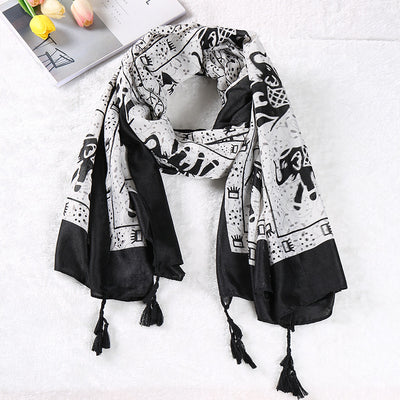 Pareo Bohemio Oversized con Protección Solar - Estilo Étnico - Image 3