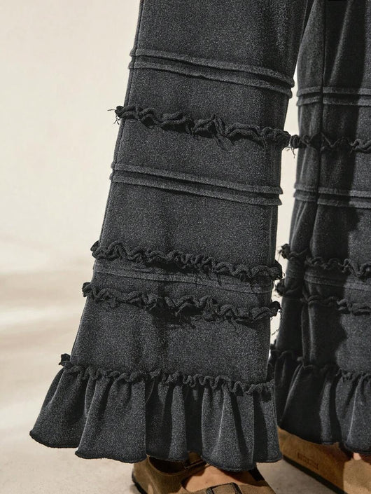 Pantalones Anchos Vintage Efecto Desgastado - Estilo Casual Verano - Image 19