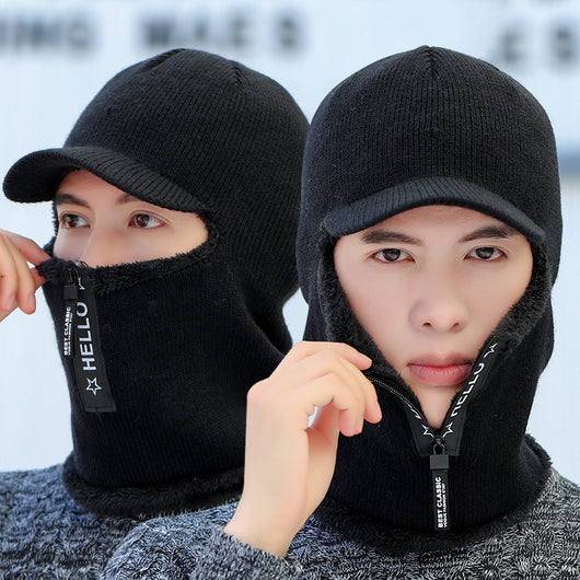 Gorro de Lana Térmico para Ciclismo - Abrigo Versátil Todo Clima - Image 14