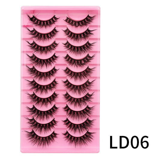 10 Pares de Pestañas Postizas Voluminosas con Rizo Natural - Image 23