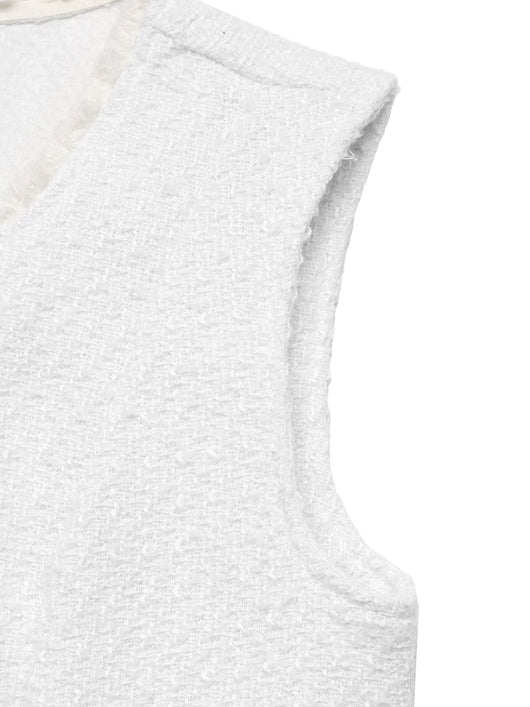 Chaleco Cardigan Elegante de Color Sólido para Mujer - Image 11