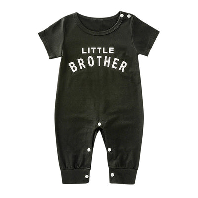Mameluco Largo Unisex con Letras para Bebé Recién Nacido - Image 6