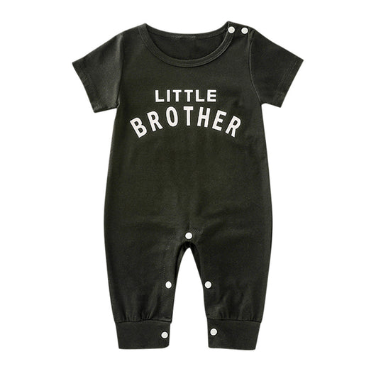 Mameluco Largo Unisex con Letras para Bebé Recién Nacido - Image 6