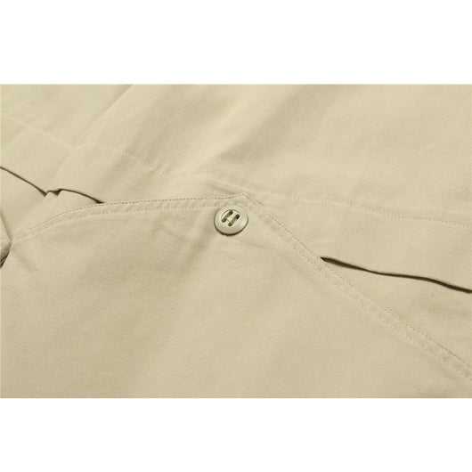 Pantalones Anchos de Lona para Hombre - Estilo Europeo Casual - Image 12