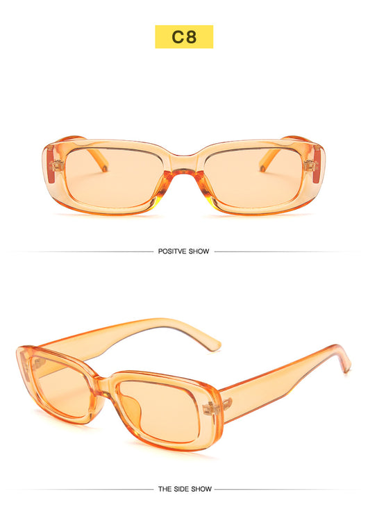 Gafas de Sol Cuadradas Efecto Gelatina - Colores Vibrantes - Image 26