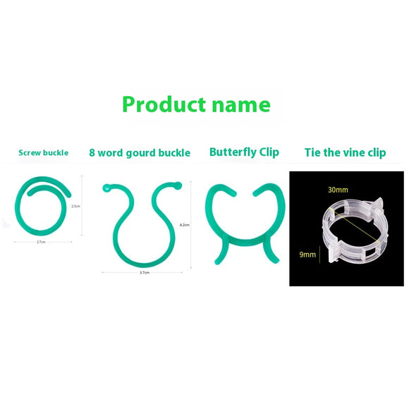 Clips de Sujeción para Plantas y Enredaderas