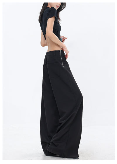Pantalones Sueltos Negros Casuales para Mujer - Corte Recto - Image 15