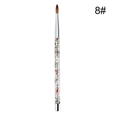 Set de 7 Brochas para Uñas Acrílicas - Nylon Profesional para Manicura - Image 5