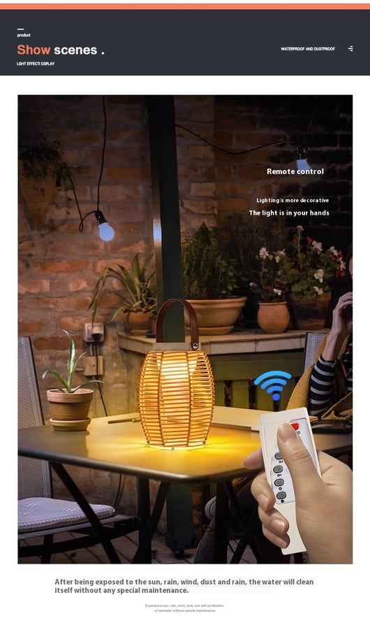 Lámpara Portátil LED para Jardín y Paisajismo Exterior - Image 20