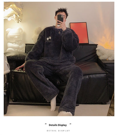 Pijama Térmico de Franela para Hombre - Conjunto Invierno Cálido y Confortable - Image 19