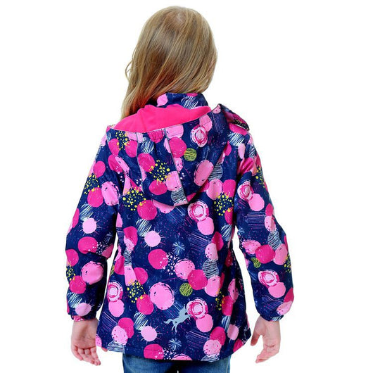 Chaqueta Impermeable con Capucha para Niños y Niñas - Diseño Moderno Midi - Image 5