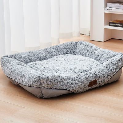 Cama Velvet Swirl para Perros Pequeños y Medianos con Cojín Removible y Efecto Calmante - Image 13