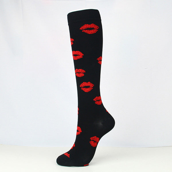 Medias Deportivas Elásticas Largas Transpirables para Hombre y Mujer - Image 14