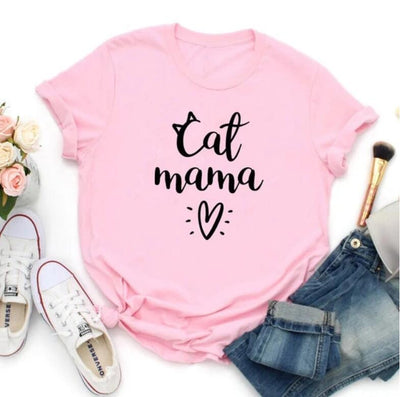 Playera Gráfica Cat Mama - Image 3
