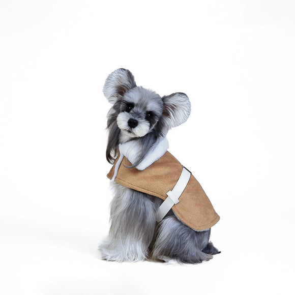 Abrigo Cálido de Lujo para Perros Pequeños - Estilo Británico Premium