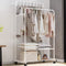 Perchero Plegable Minimalista para Dormitorio y Balcón