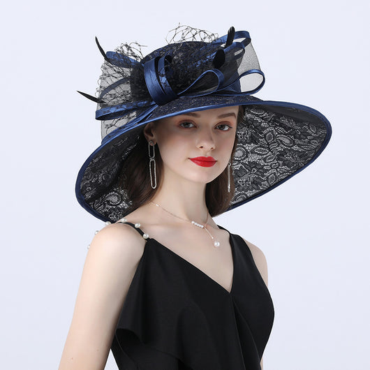 Sombrero de Ala Ancha para Mujer - Tela Satinada Transpirable y Cómodo - Image 6