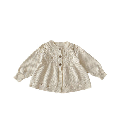 Cardigan Tejido Calado para Bebé y Niños - Image 5