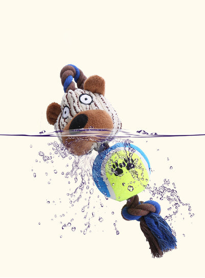 Juguete Interactivo para Perros con Cuerda y Pelota de Tenis Resistente - Image 14