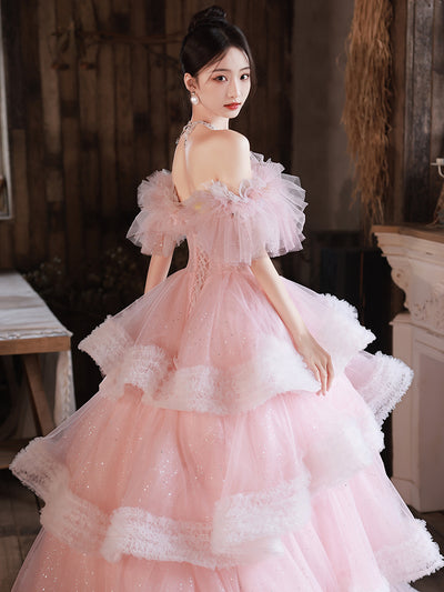 Vestido de Banquete Asimétrico Floral de Alta Gama para Mujer - Image 4