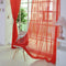 Vermelho Brilhante 1 X 2 M 2 Peças