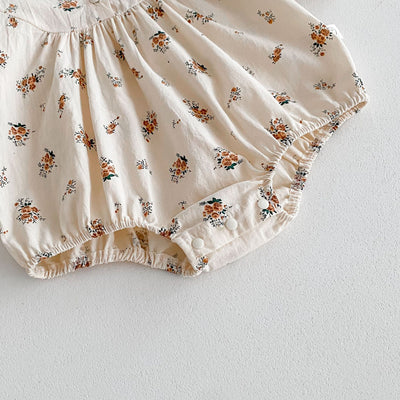 Blusa Infantil Primavera Estilo Coreano Floral Manga Larga - Image 12