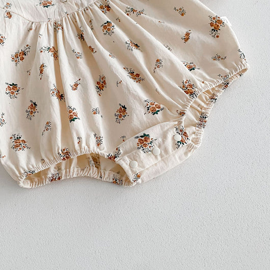 Blusa Infantil Primavera Estilo Coreano Floral Manga Larga - Image 12