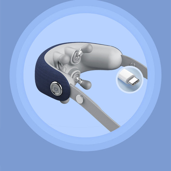 Masajeador de Cuello y Hombros con Tecnología de Agarre Manual