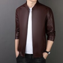 Chaqueta de Cuero PU para Hombre - Estilo Urbano Moderno - Image 8