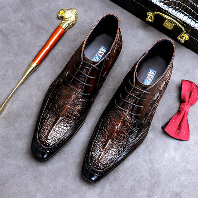 Botas Casuales Altas de Cuero Genuino para Hombre - Image 9