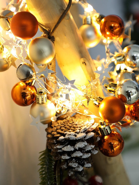 Cadena de Luces LED con Campanas Navideñas - Decoración Navideña Interior - Image 19