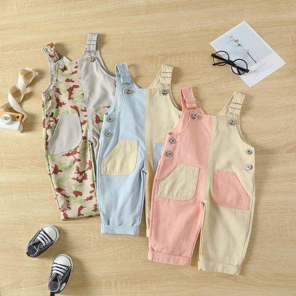 Mameluco Infantil con Tirantes - Diseño Adorable para Bebés